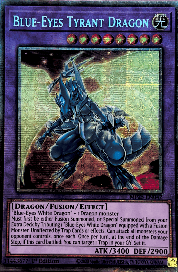 Blue-Eyes Tyrant Dragon – 2025 Mega-Pack (MP25)